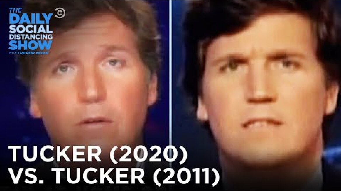 Tucker Carlson vs. Tucker Carlson: Protest Edition | The Daily Show