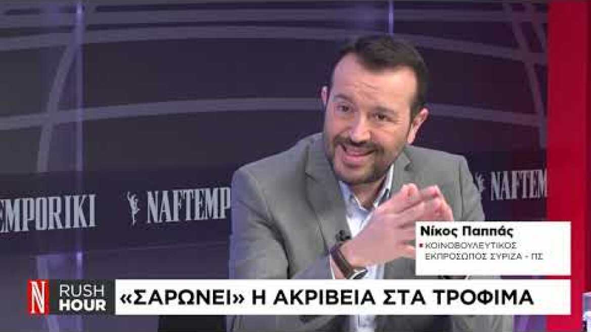 Ο Νίκος Παππάς στη Naftemporiki TV