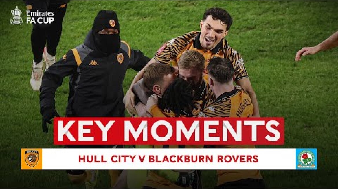 Hull City v Blackburn Rovers | Key Moments | Third Round | Emirates FA Cup 2025-26