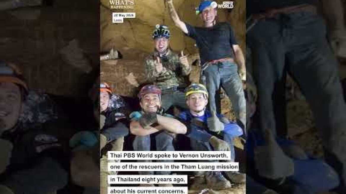 Race to save 7 trapped in Laos cave  #thaipbsworld