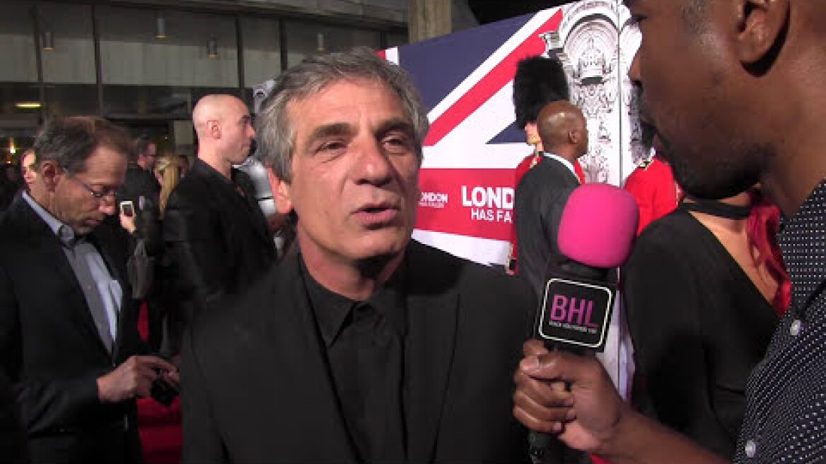 Alon Aboutboul talks favorite scene in London Has Fallen at premiere / Black Hollywood Live