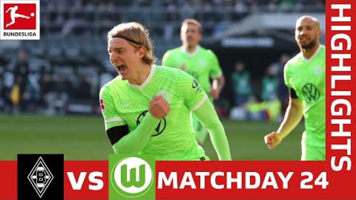 All goals & highlights |M'Gladbach - Wolfsburg | Vòng 24 Bundesliga 2021/2022