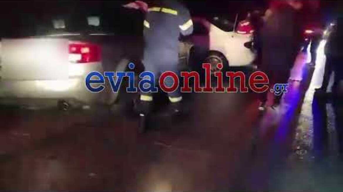 Σφοδρό τροχαίο στα Λέπουρα με 9 τραυματίες