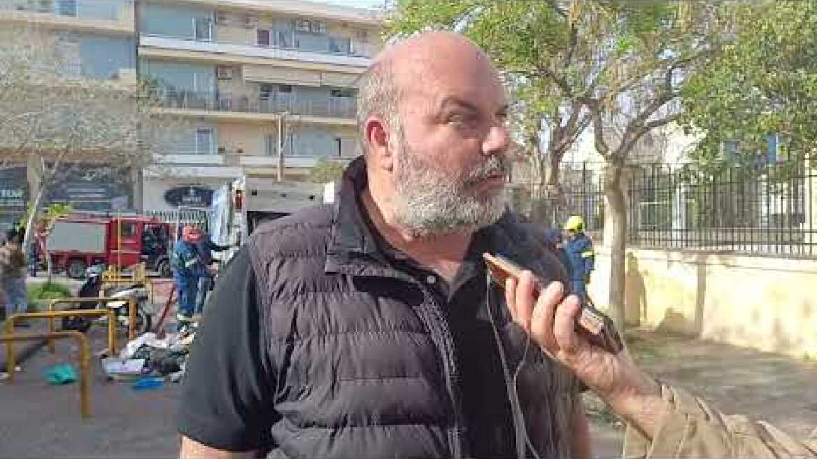 Νίκος Ηλιάκης, πρόεδρος ΔΕΔΙΣΑ για φωτια σε απορριμματοφορο ανακυκλωσης