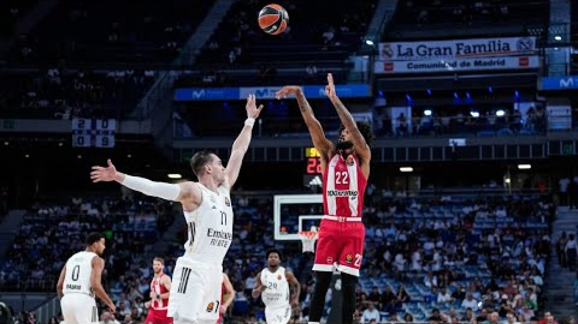 Ρεάλ-Ολυμπιακός: 89-77 (MD 2, 02/10/2025)