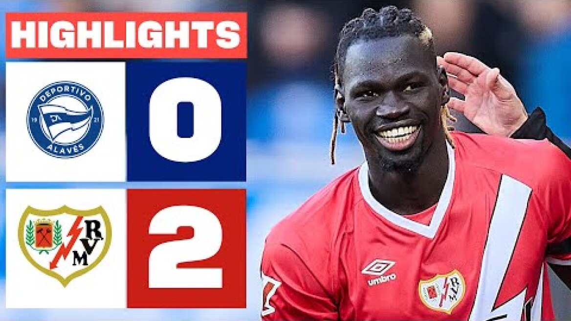 DEPORTIVO ALAVÉS 0 - 2 RAYO VALLECANO I RESUMEN LALIGA EA SPORTS