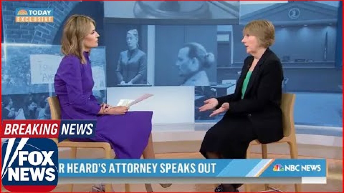 Fox News 6/2/22 Radio|Amber Heard’s lawyer Elaine Bredehoft speaks on Today Show after Johnny Depp