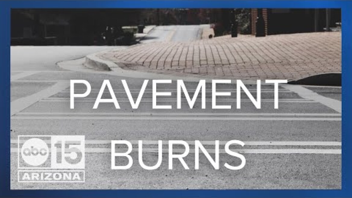 Arizonans getting burned on pavement amid scorching temperatures