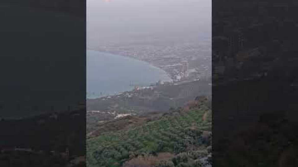 Η αφρικανική σκόνη σκέπασε το Ηράκλειο