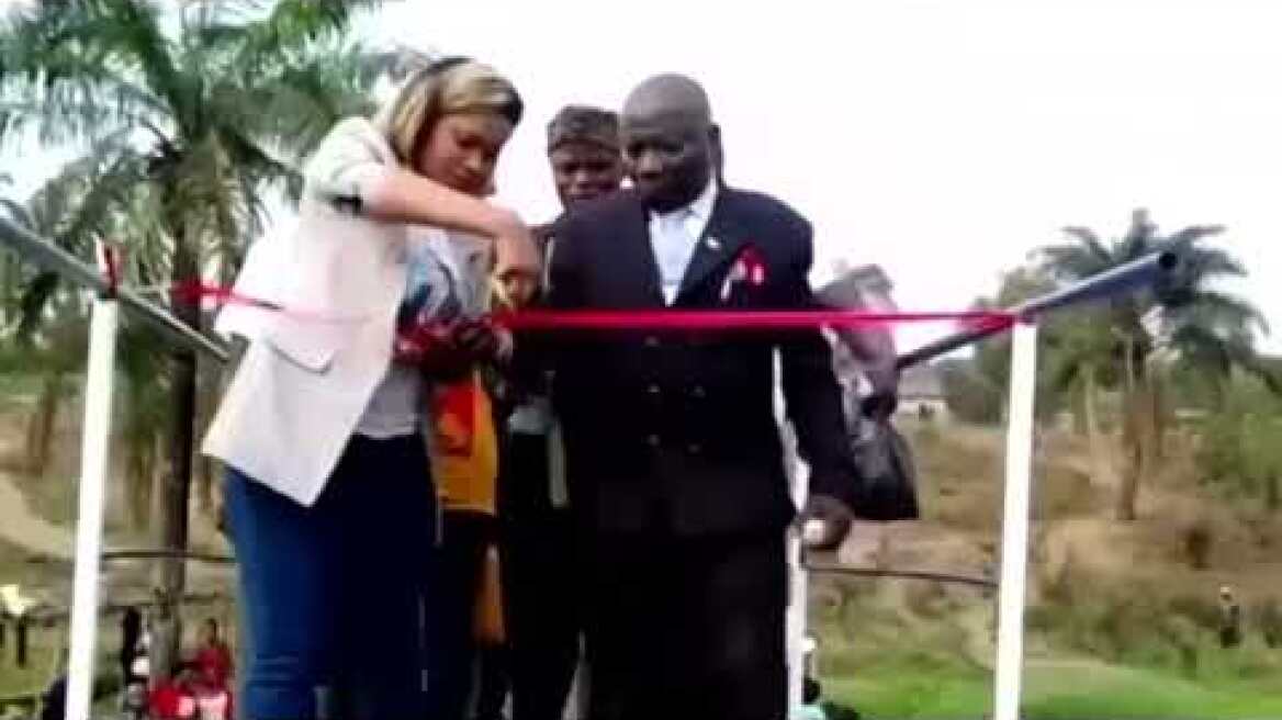 Congo bridge collapses seconds after being opened