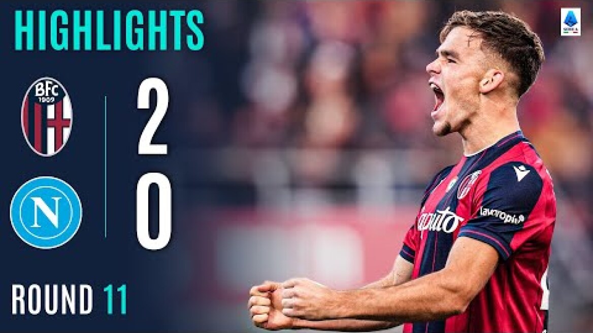 BOLOGNA-NAPOLI 2-0 | HIGHLIGHTS | Bologna Deal Blow To Napoli Title Race | Serie A 2025/26