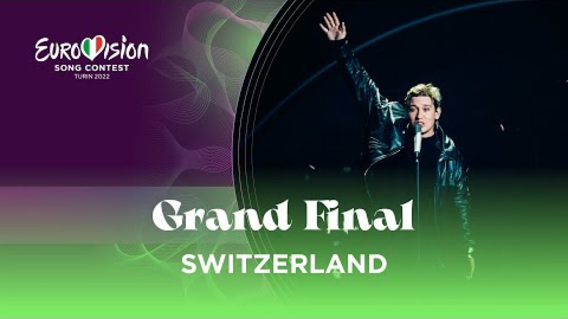 Marius Bear - Boys Do Cry - LIVE - Switzerland 🇨🇭 - Grand Final - Eurovision 2022