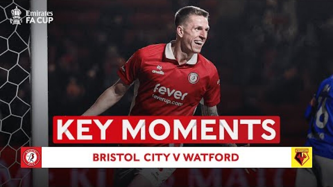 Bristol City v Watford | Key Moments | Third Round | Emirates FA Cup 2025-26