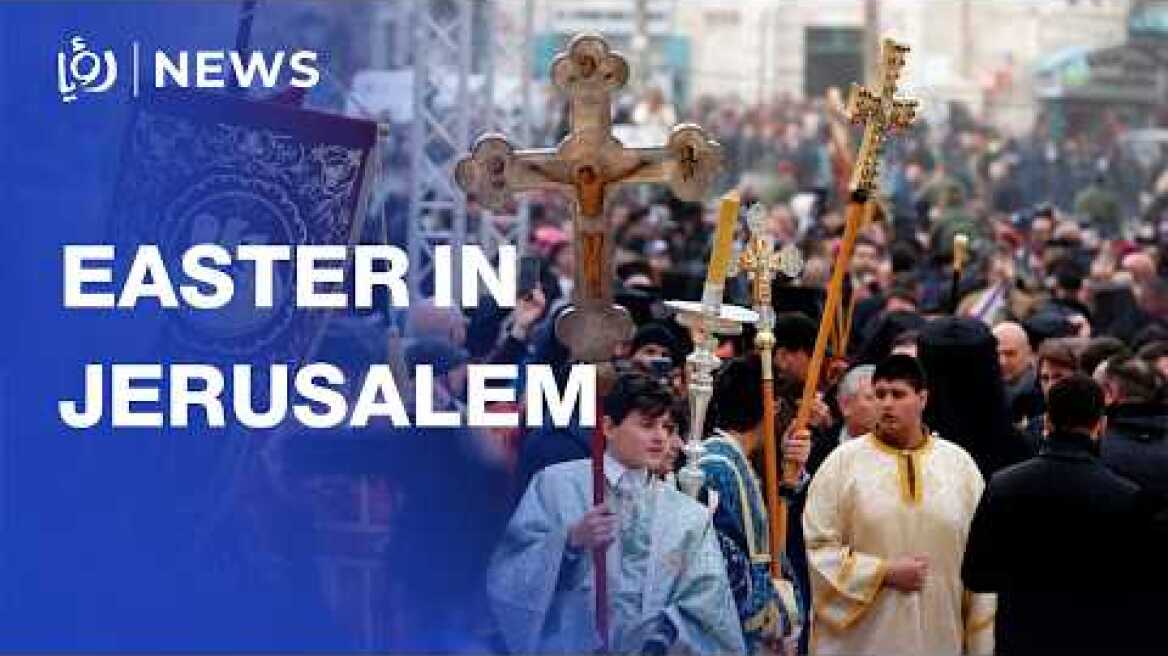LIVE | Easter celebrations in Jerusalem: Holy prayers & Saturday Vigil