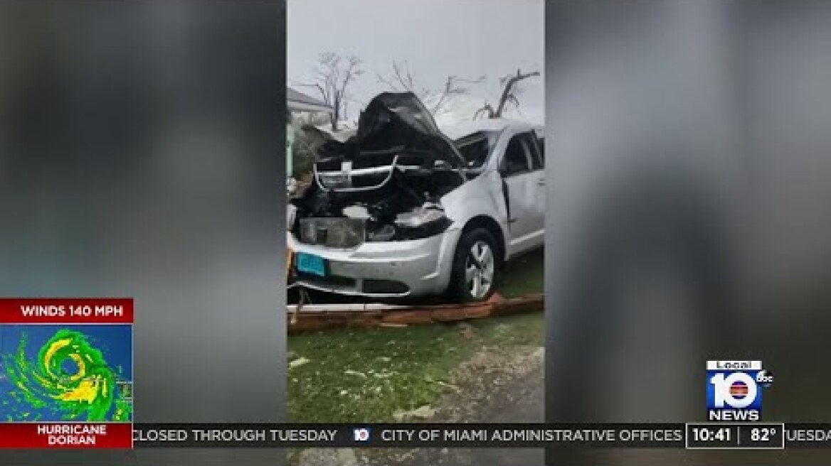 Videos show Hurricane Dorian's catastrophic damage in Bahamas