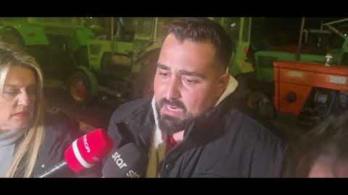 Δηλώσεις Ιορδάνη Ιωαννίδη, εκπροσώπου τύπου επιτροπής των μπλόκων