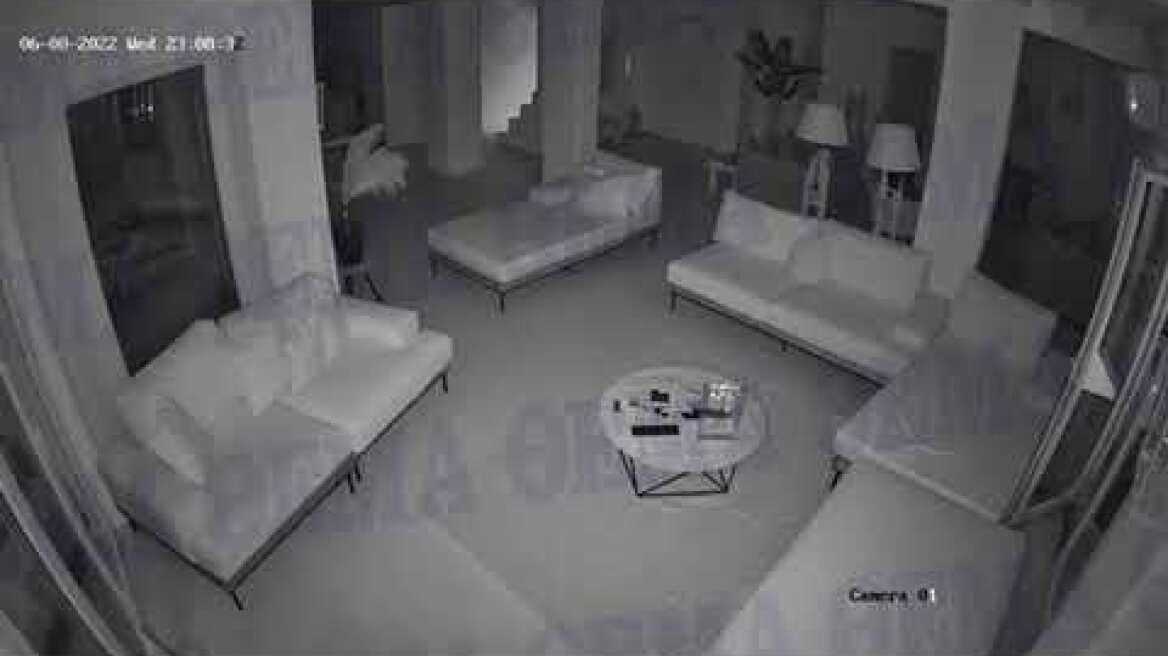 Διαρρήκτης που εισβάλει σε βιλα τρέπεται σε φυγή