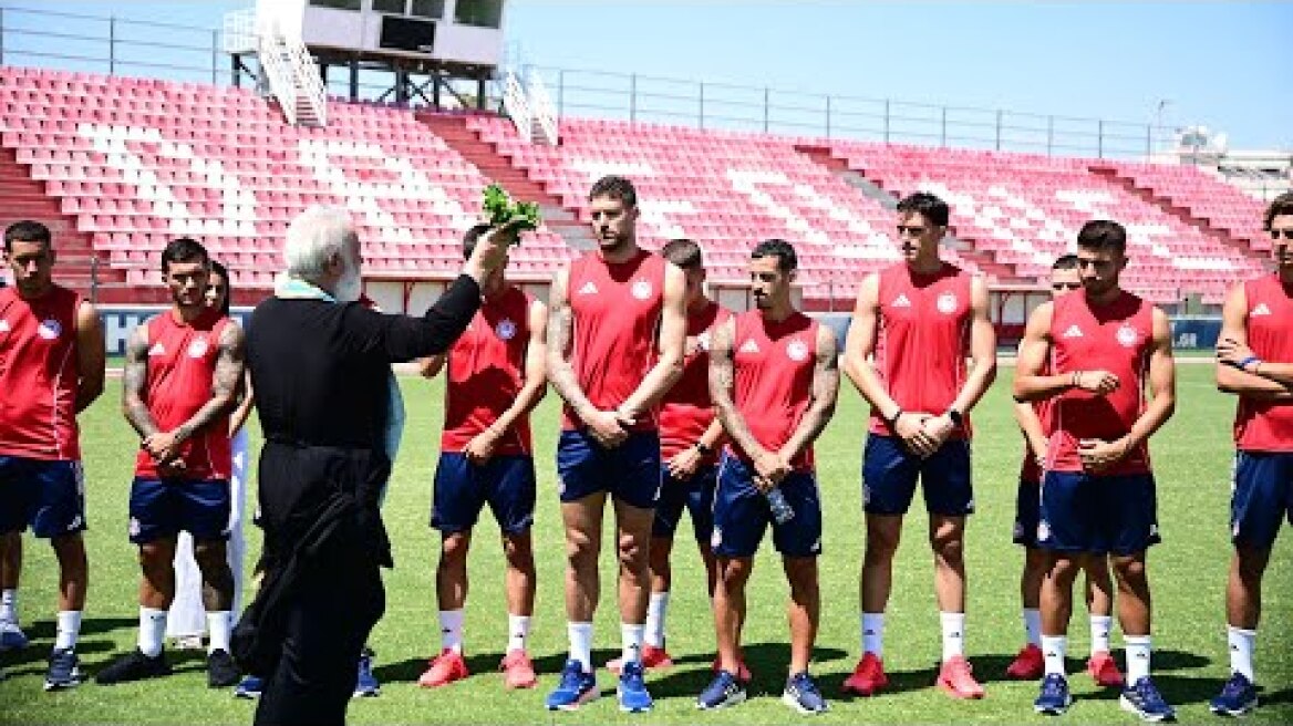 Αγιασμός της ομάδας μας στο Ρέντη / Τhe annual sanctification of our team