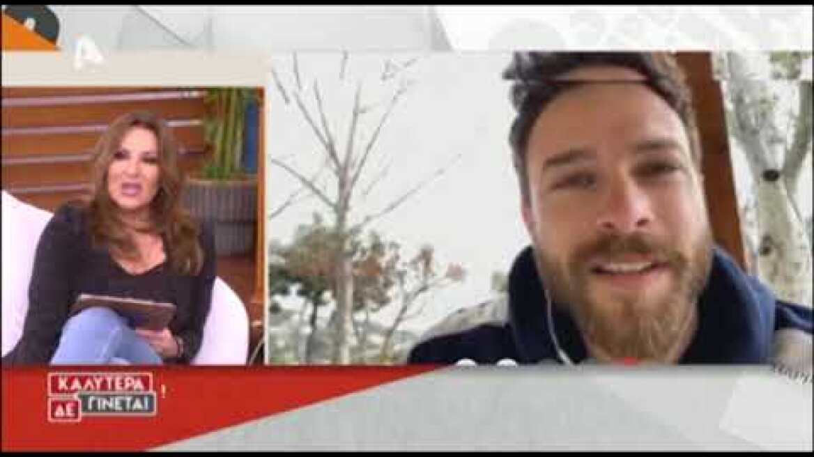 O Στέφανος Μιχαήλ είναι στην Κύπρο και... μένει σπίτι