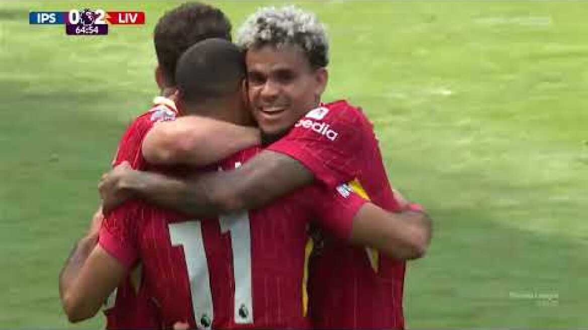 Ίπσουιτς-Λίβερπουλ: 0-2 (MD 1, 17/08/2024)