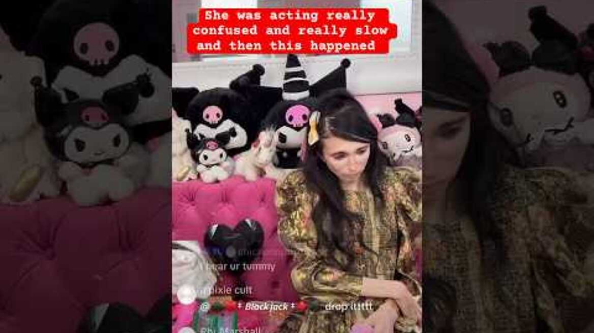 Eugenia Starts to throw up&Nearly Passes out on her live stream 😲5/11/25