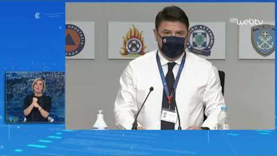 Δηλώσεις Νίκοu Χαρδαλιά για την εξειδίκευση των νέων μέτρων για την Αττική