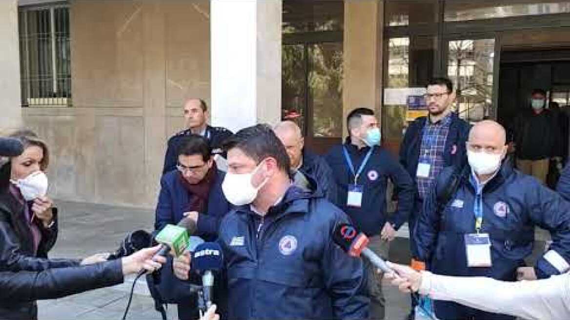 Ο Ν. Χαρδαλιάς μετά την έκτακτη σύσκεψη στην Περιφέρεια Θεσσαλίας