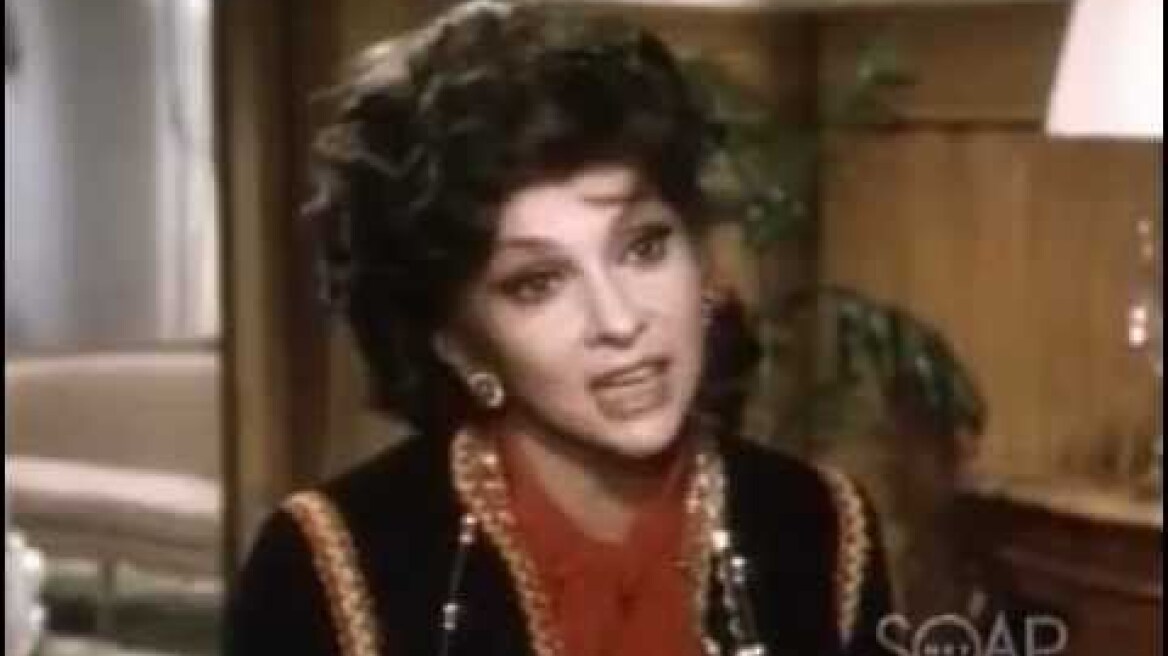 Gina Lollobrigida on Falcon Crest 1984