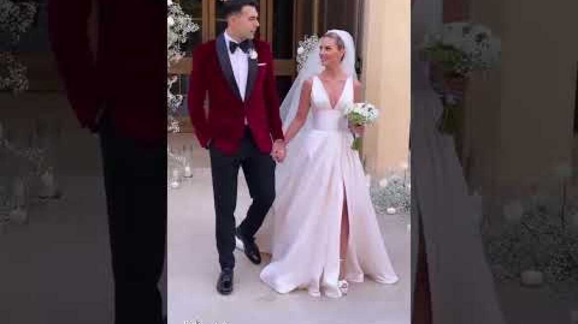 Παντρεύτηκε o Κώστας Σλούκας με την Μαρία Δαρσινού