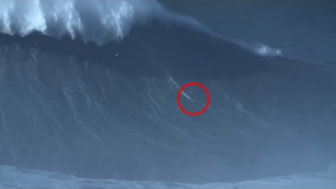 Rodrigo Koxa rides biggest wave ever surfed