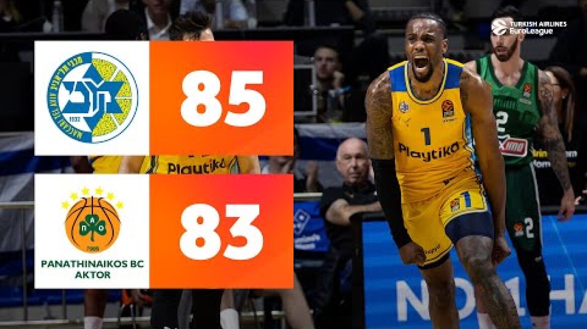 Maccabi - Panathinaikos | PLAYOFFS GAME 3 | 2023-24 Turkish Airlines EuroLeague