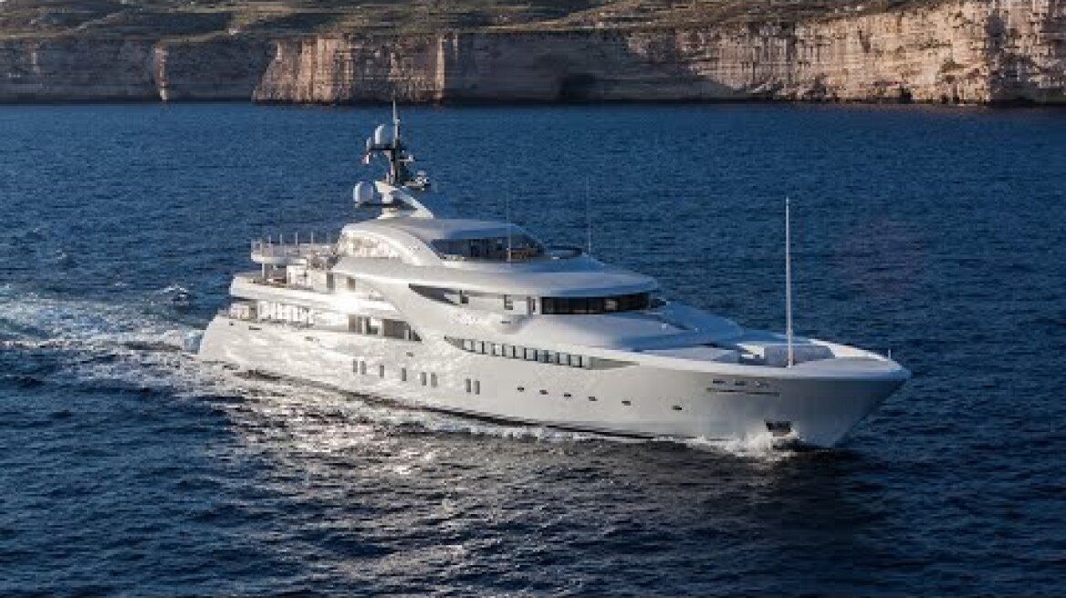 Superyacht GRACEFUL | 268ft | From The Air