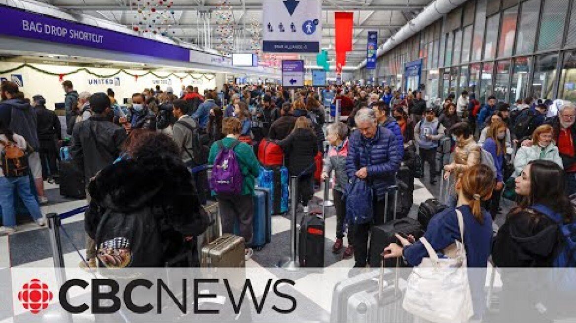 'Once in a generation' storm cripples Christmas travel across the U.S.