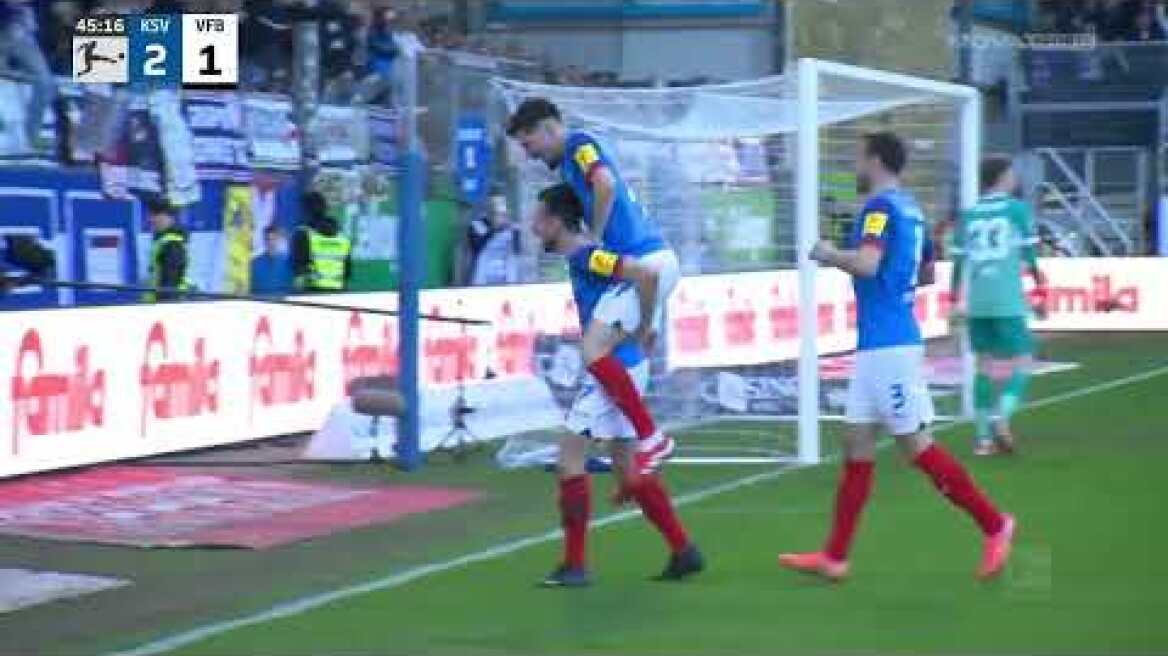 Χόλσταϊν Κίελ - Στουτγκάρδη: 2-2 (MD 25, 08/03/2025)