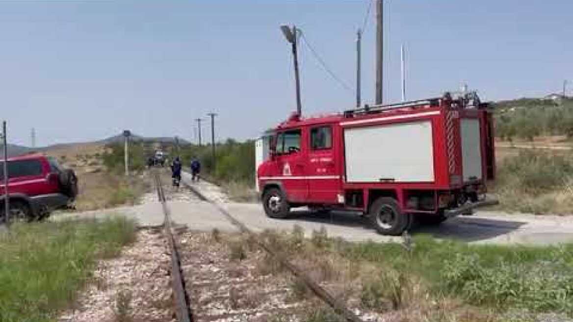 Τρένο παρέσυρε δικυκλιστή στον Βόλο