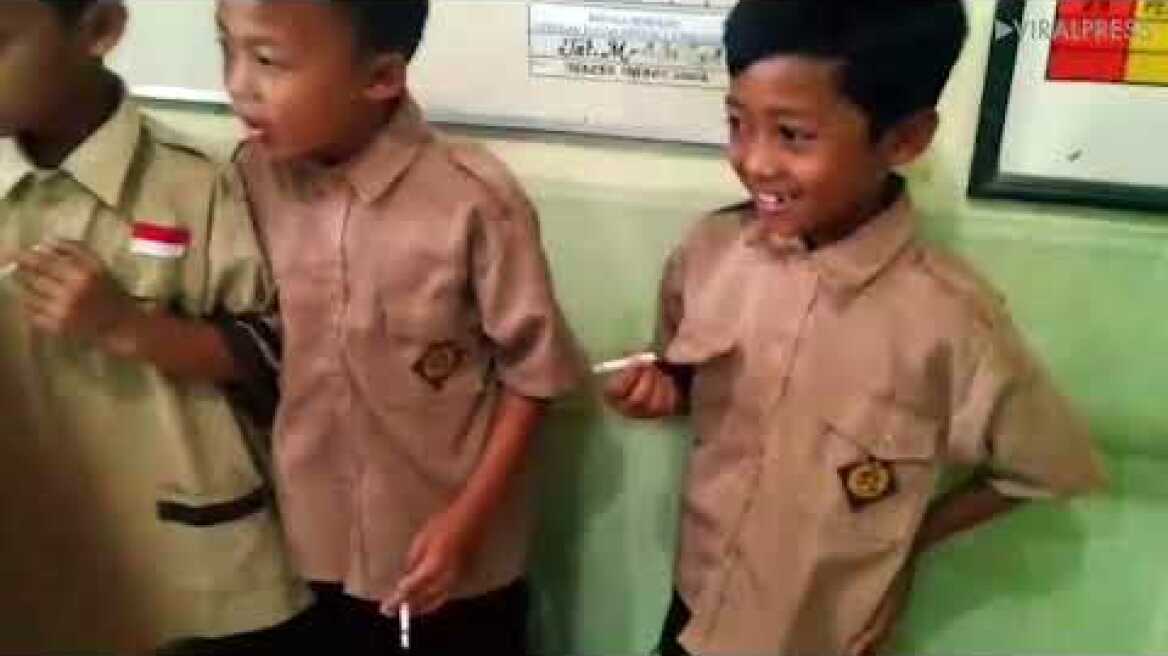 Headteacher Makes Children SMOKE As Punishment