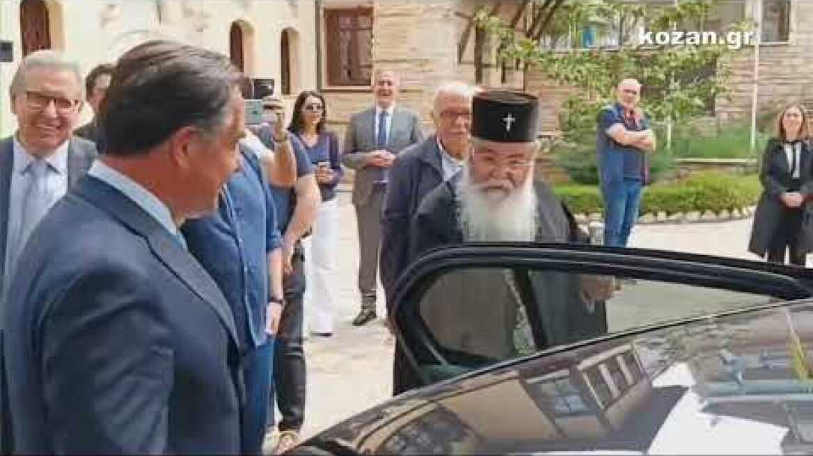 kozan.gr: Επίσκεψη του Υπουργού Υγείας Άδωνι Γεωργιάδη στον Μητροπολίτη Σερβίων και ΚοζάνηςΠαύλο