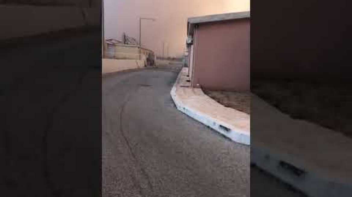 Φωτιά Καλύβια 1