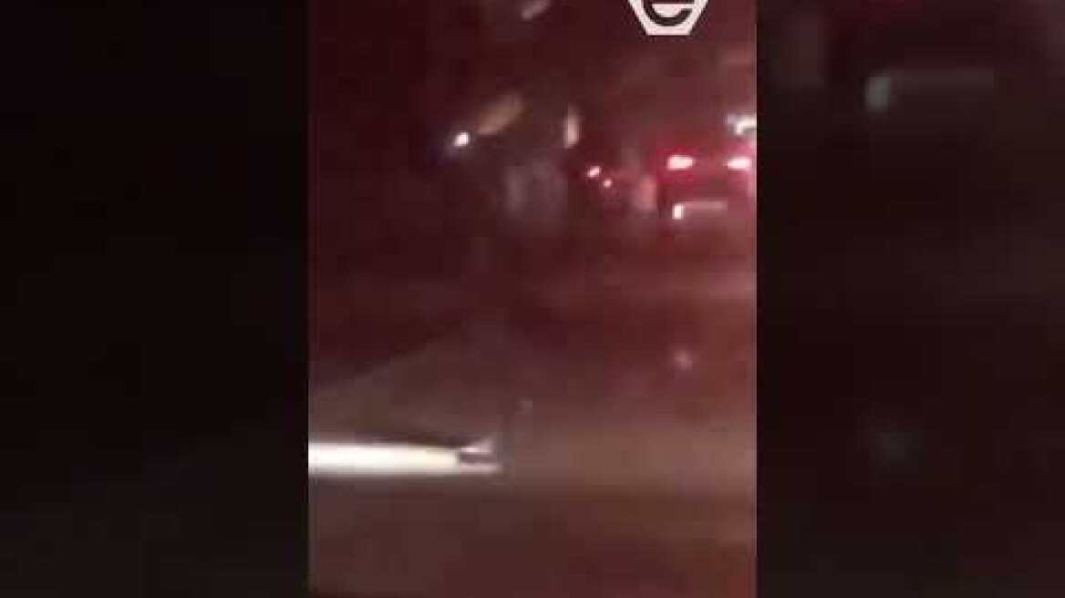 Κινητοποίηση αστυνομίας και ΕΚΑΒ λίγα μέτρα πριν τον κόμβο της Ανθείας του Δήμου Αλεξανδρούπολης