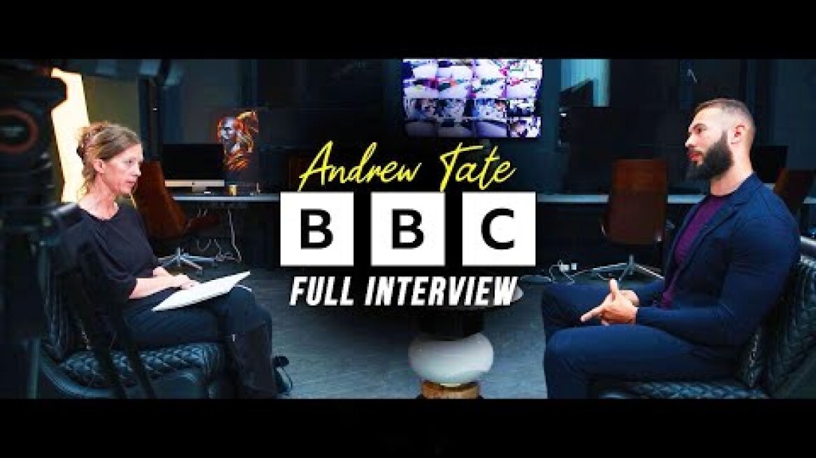 Andrew Tate First Interview With BBC (Full Video)