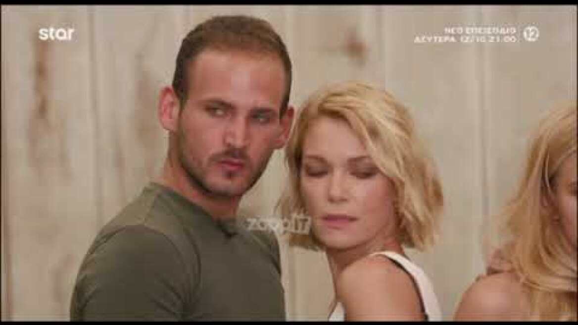 GNTM: Έτοιμος να... λιποθυμήσει ο Παναγιώτης με το άγγιγμα της Καγιά