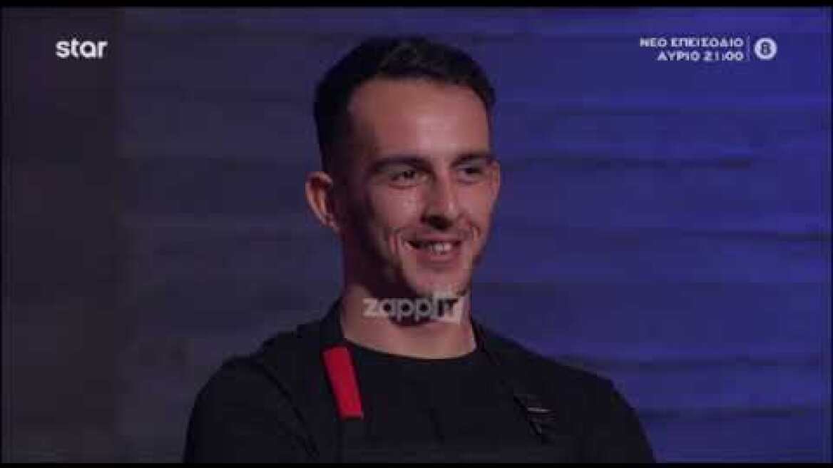 MasterChef: Αποχώρησε ο Αλέξανδρος Ακριτίδης