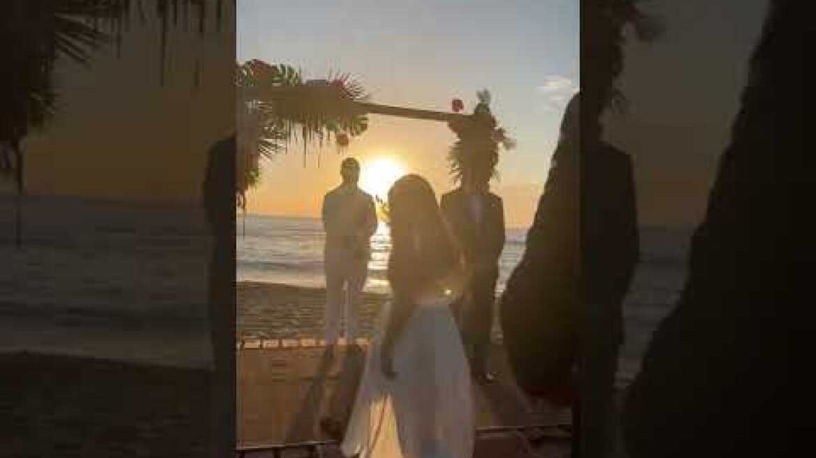 Στιγμιότυπα απο τον γάμο