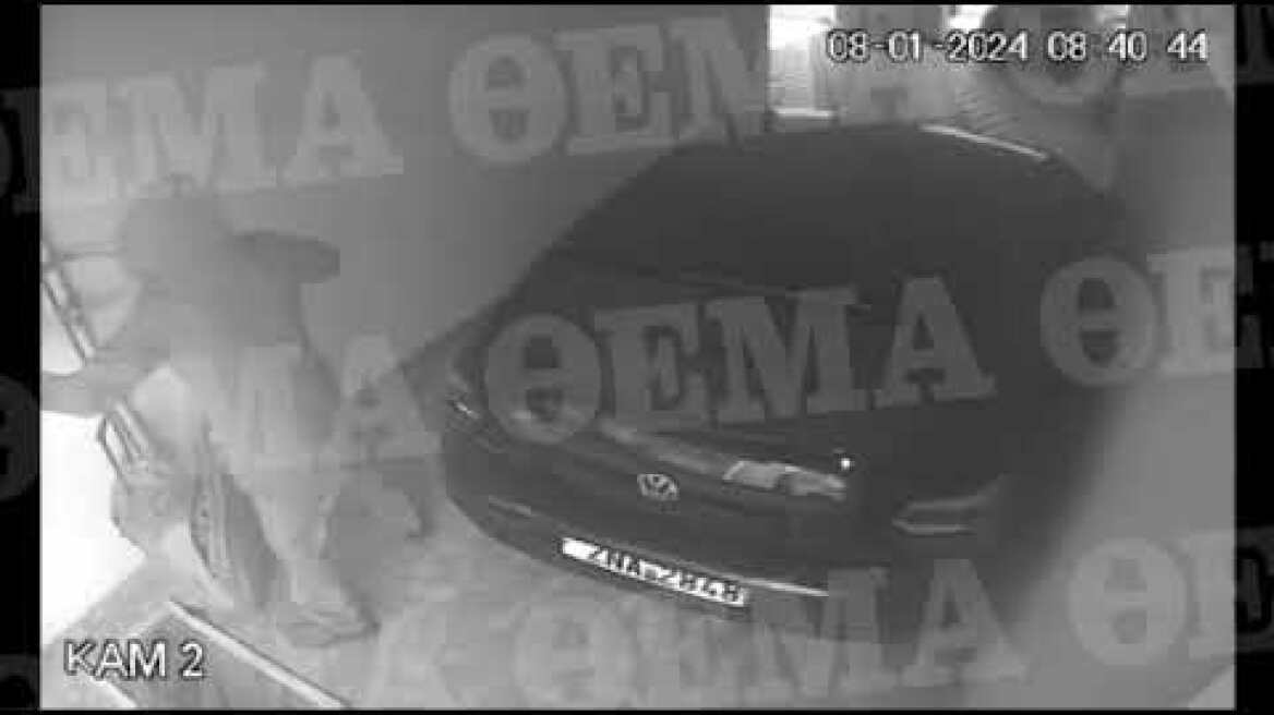 Εισβολή κλέφτη σε πυλωτή πολυκατοικίας στο Περιστέρι