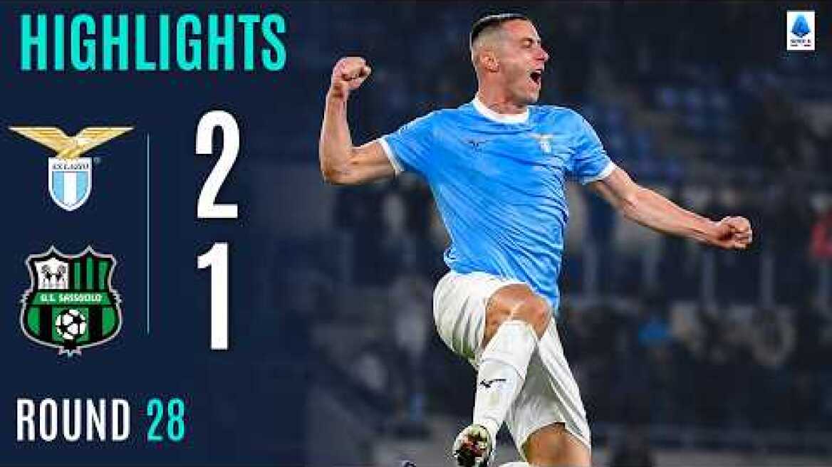 LAZIO-SASSUOLO 2-1 | HIGHLIGHTS | Marusic Stuns Sassuolo in Stoppage Time | Serie A 2025/26