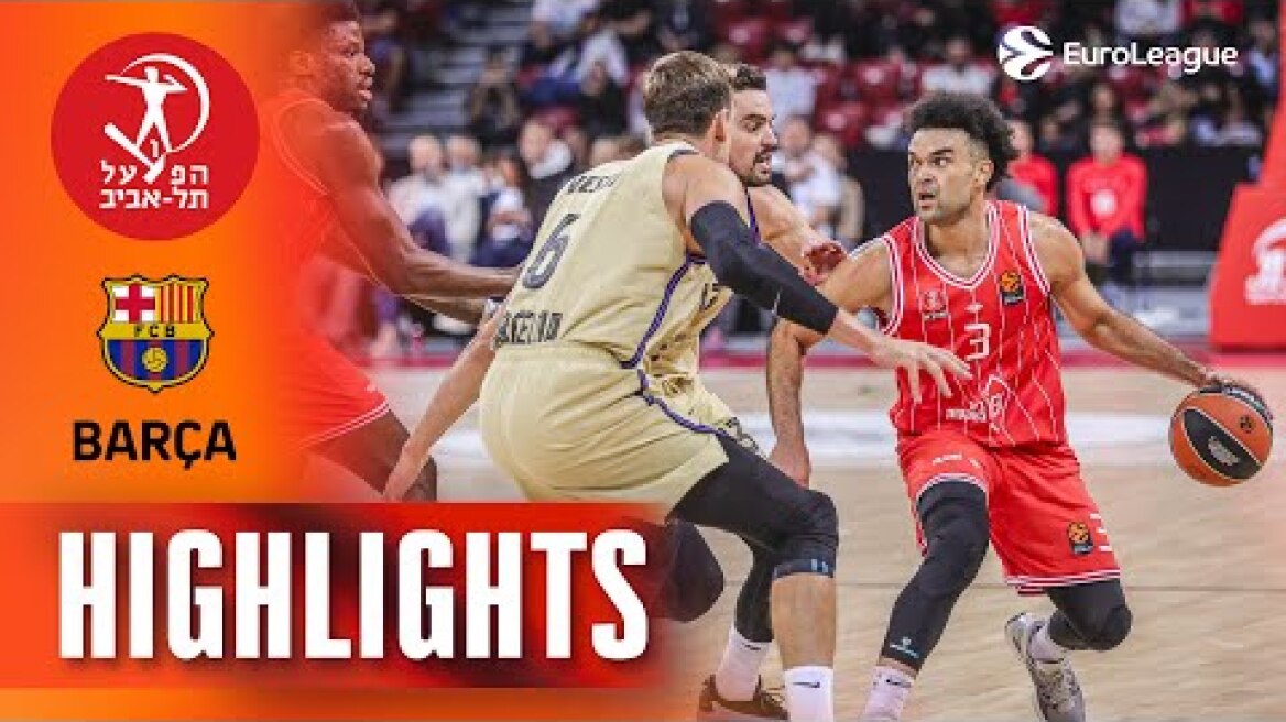 Strong Performance in EuroLeague Debut | Hapoel - Barcelona | R1 BASKETBALL HIGHLIGHTS 2025-26