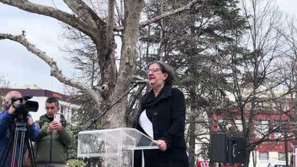 Χρ. Χλωρού: Υπάρχει ελπίδα γιατί τρία χρόνια μετά είστε όλοι εδώ 