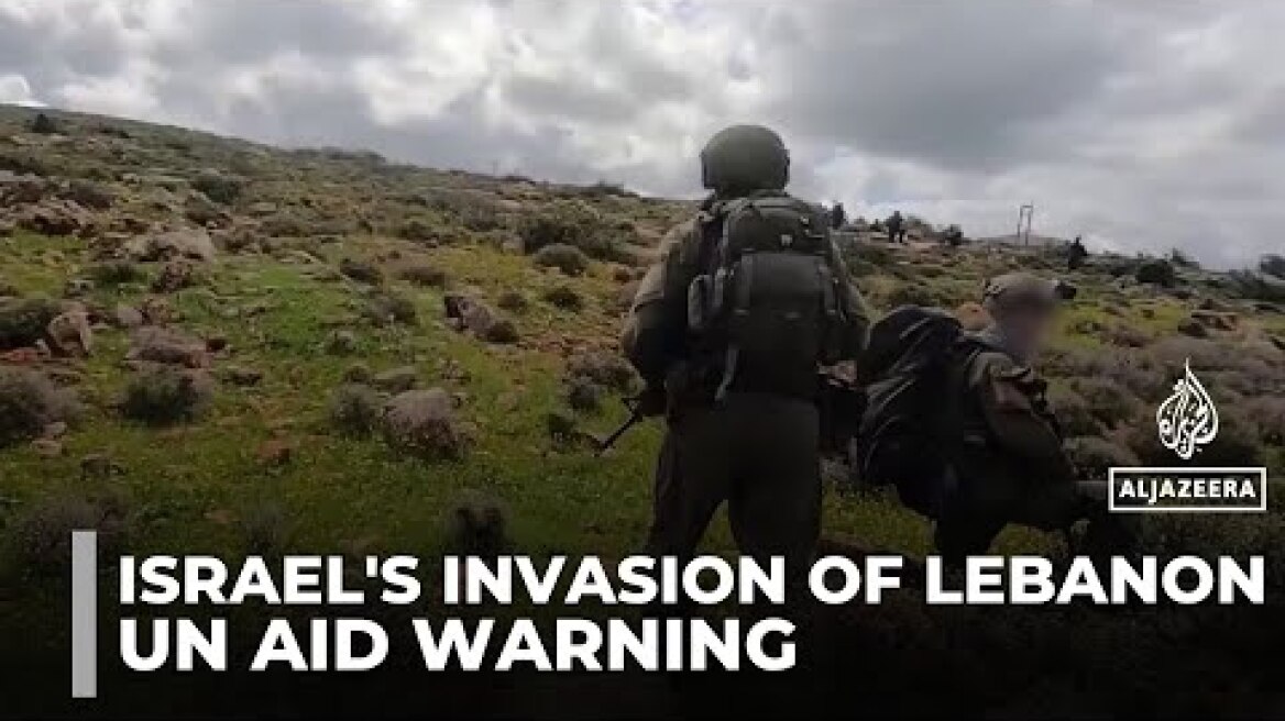 Israel's invasion of Lebanon: UN warns of lack of aid to support 1.2m displaced
