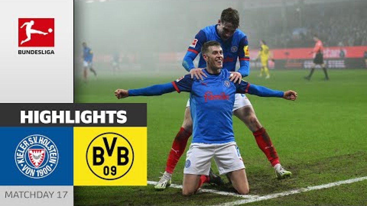 Important Points For Kiel! | Holstein Kiel - Borussia Dortmund 4-2 | Highlights | Bundesliga 2024/25