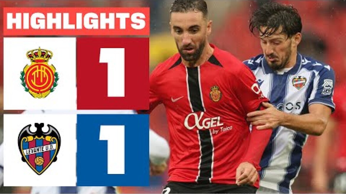 RCD MALLORCA 1 - 1 LEVANTE UD | RESUMEN LALIGA EA SPORTS